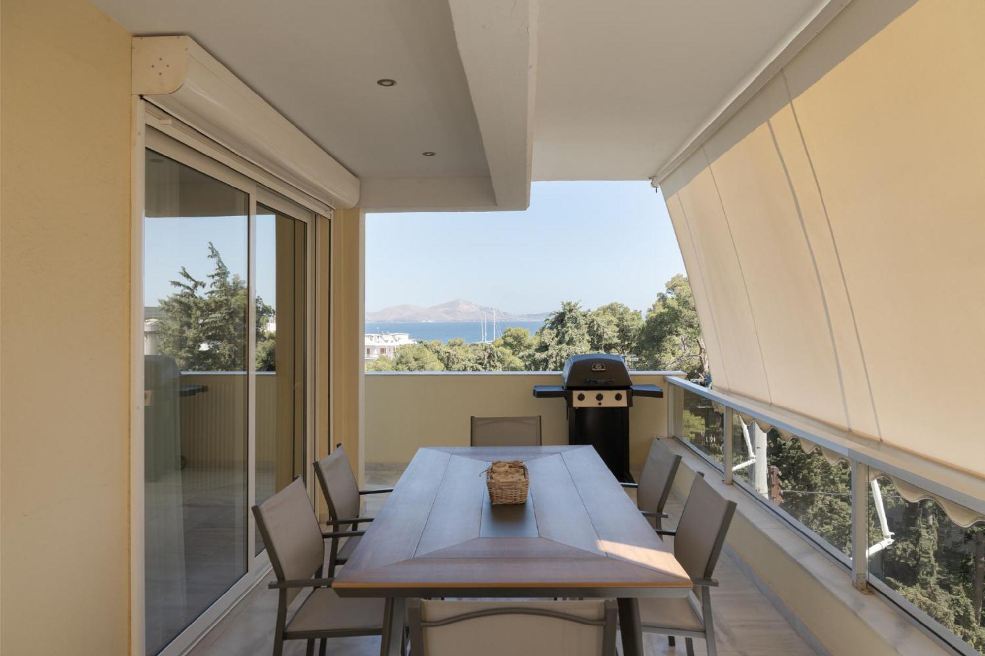 Appartamento Athenian Riviera Sea View Penthouse Vári Esterno foto