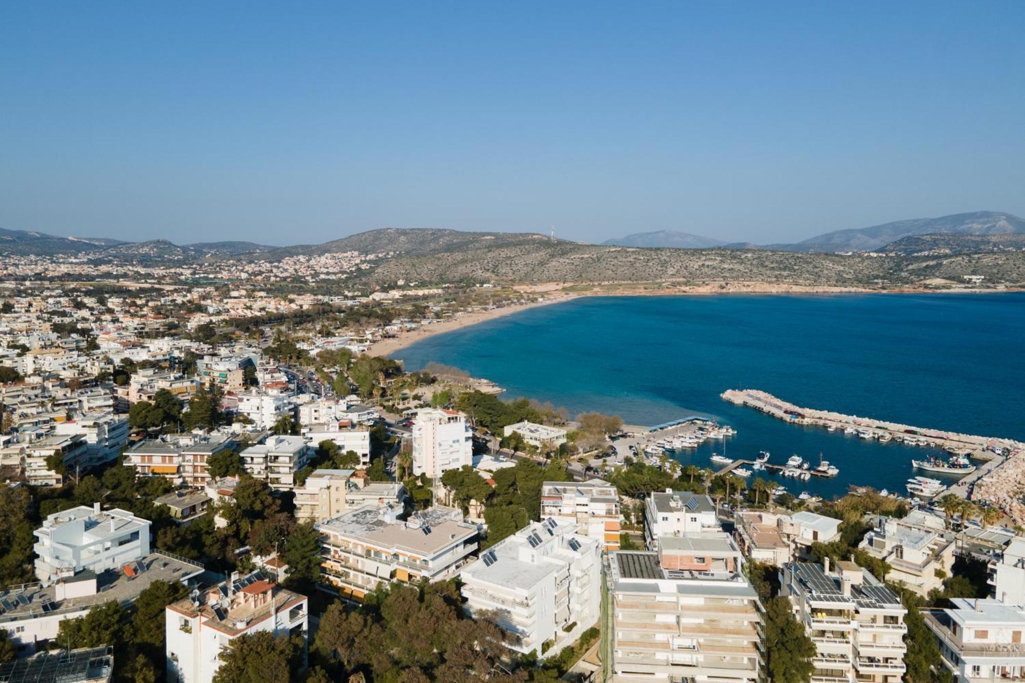 Appartamento Athenian Riviera Sea View Penthouse Vári Esterno foto