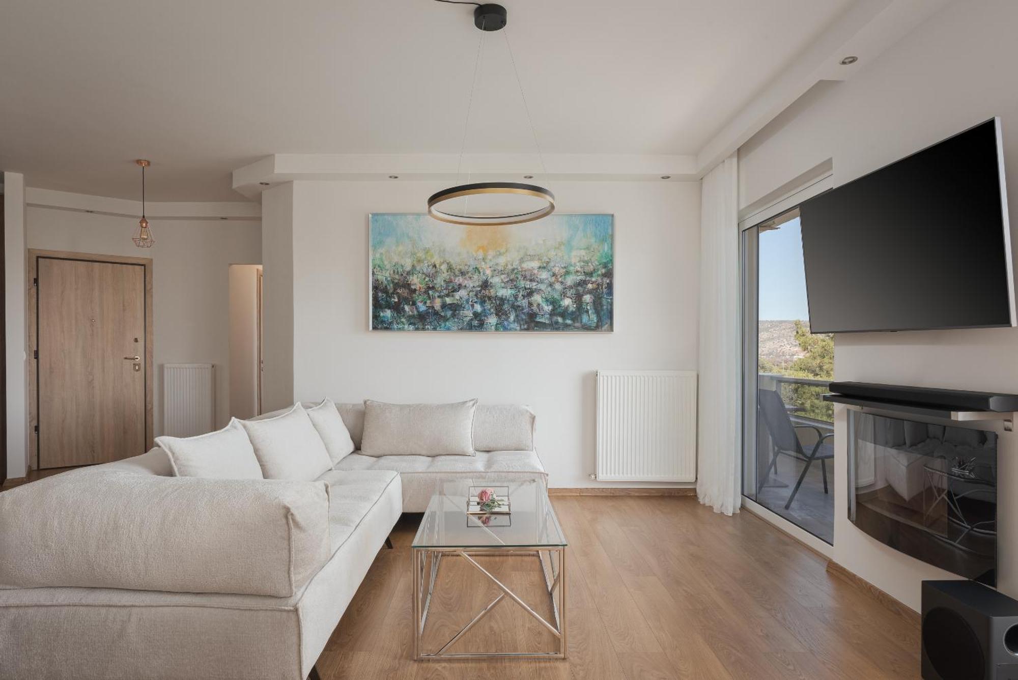 Appartamento Athenian Riviera Sea View Penthouse Vári Esterno foto