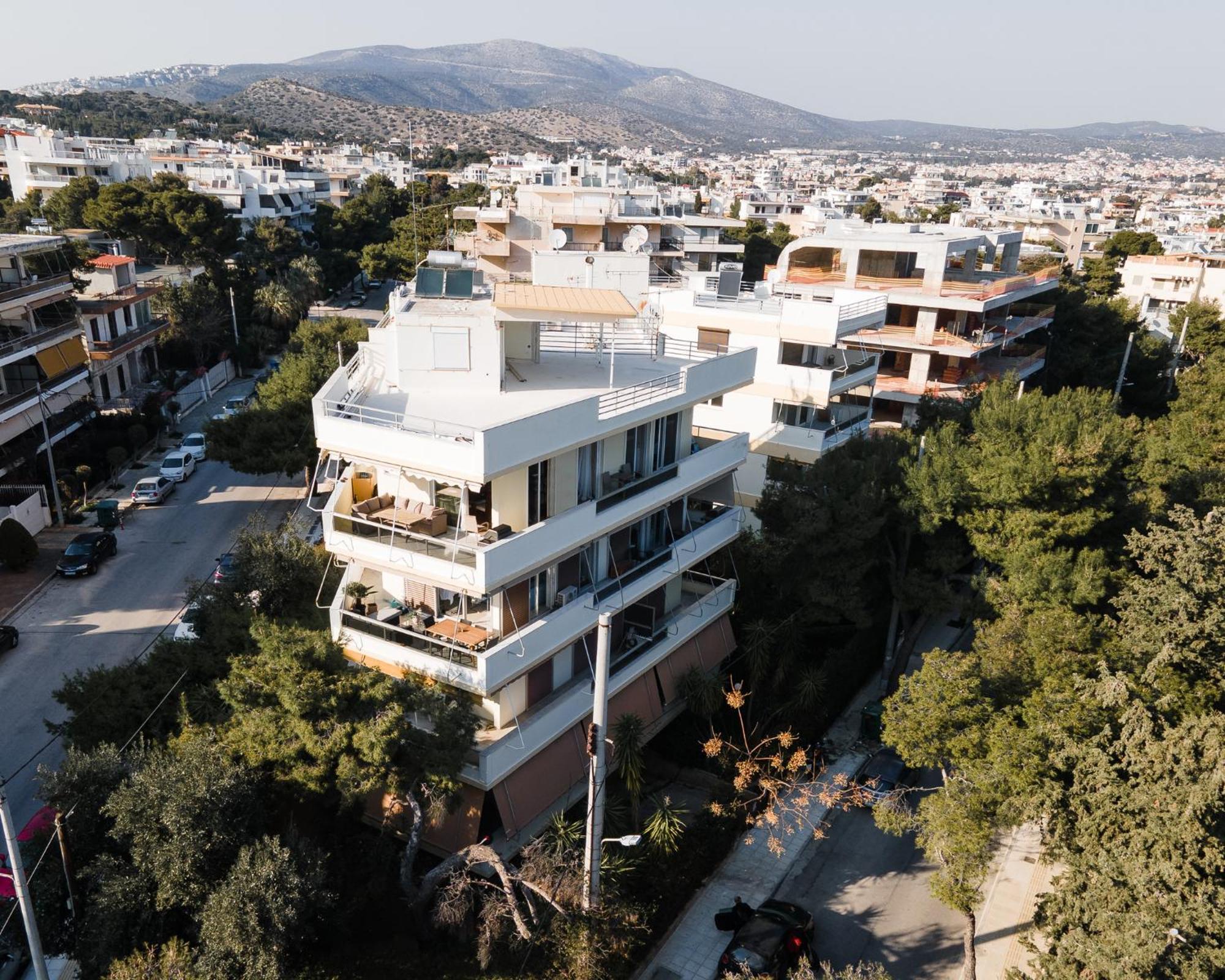 Appartamento Athenian Riviera Sea View Penthouse Vári Esterno foto